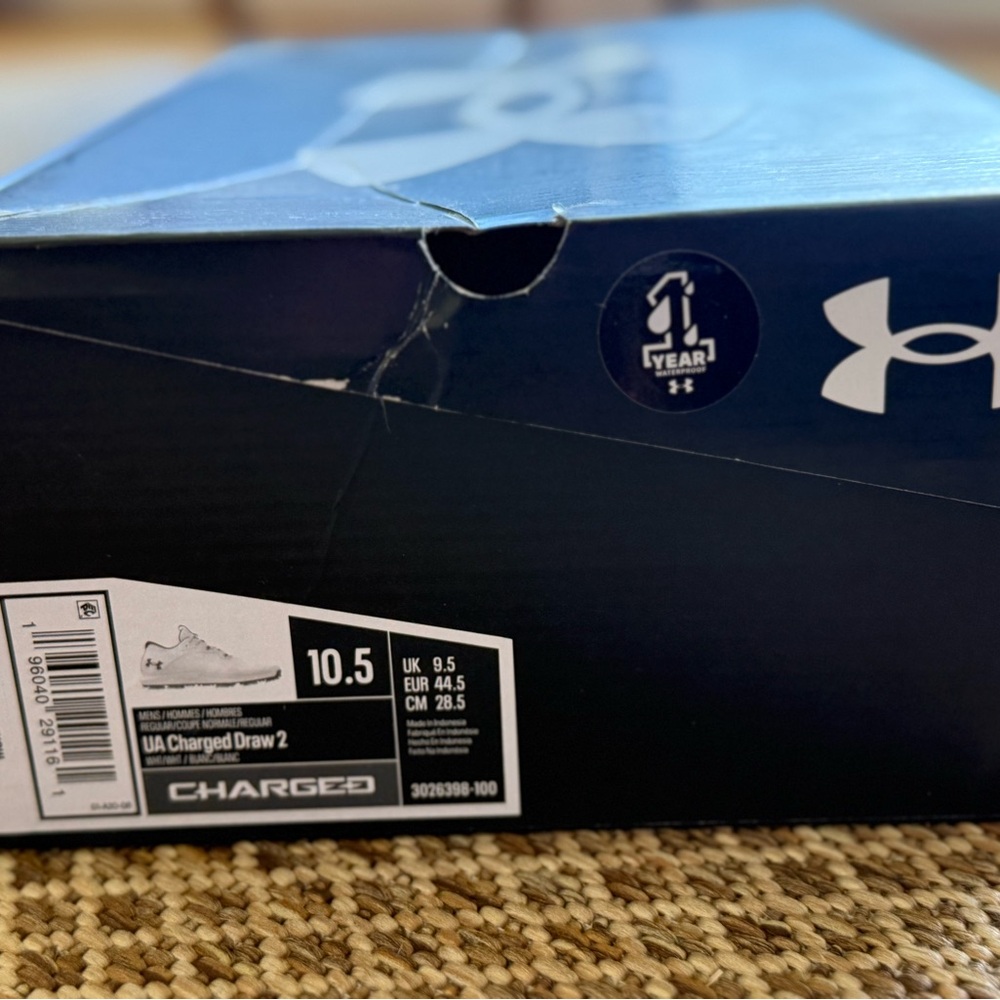 Under Armour UA Charged Draw 2 Golf Shoes